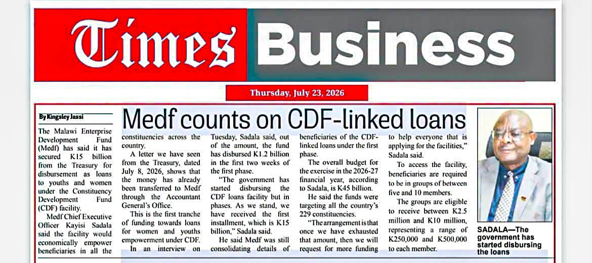 Newspaper Feature (23rd July 2026)