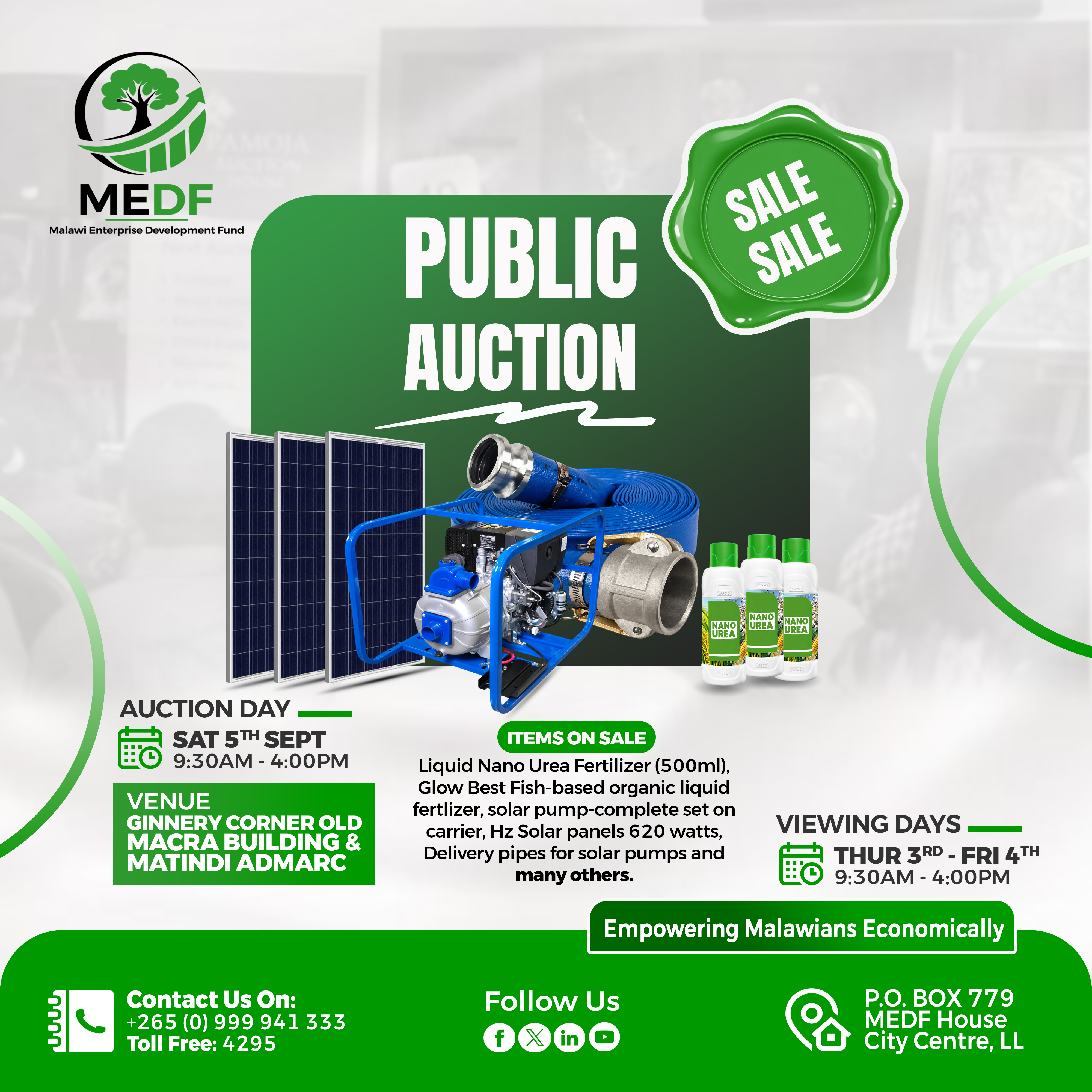 📢 𝐌𝐄𝐃𝐅 𝐏𝐔𝐁𝐋𝐈𝐂 𝐀𝐔𝐂𝐓𝐈𝐎𝐍 – 𝐒𝐎𝐔𝐓𝐇𝐄𝐑𝐍 𝐑𝐄𝐆𝐈𝐎𝐍